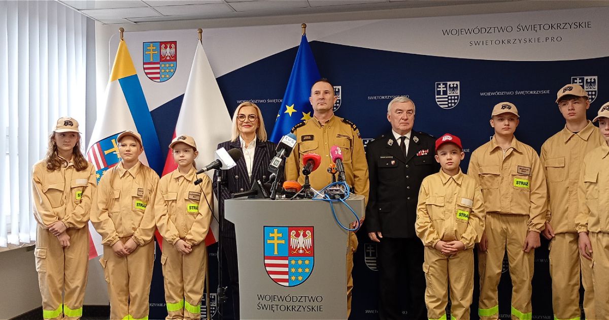 „Strażacy Jutra” – rusza konkurs wsparcia dla Młodzieżowych i Dziecięcych Drużyn Pożarniczych w Świętokrzyskiem