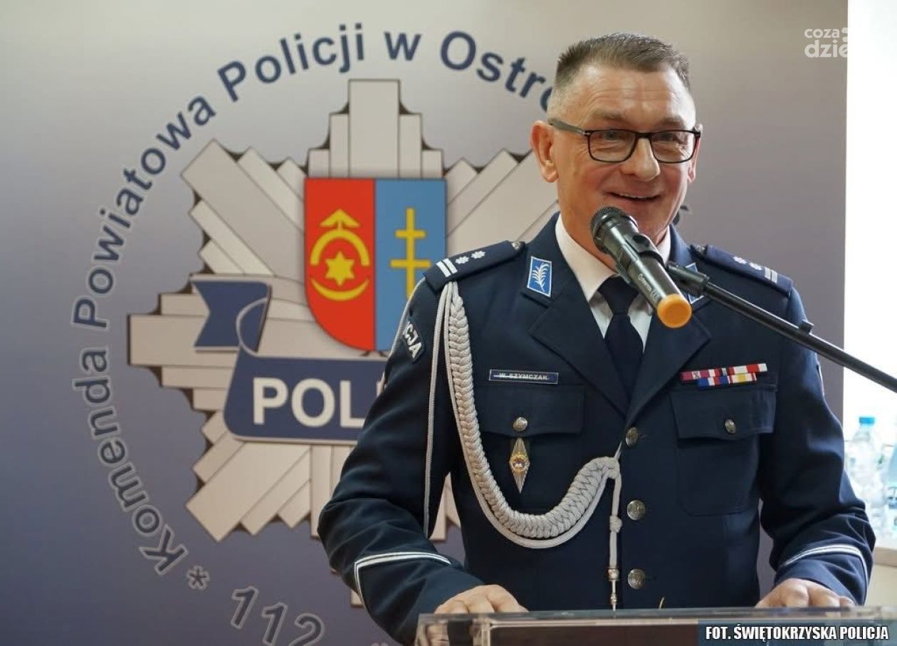Zmiana na stanowisku Komendanta Powiatowego Policji w Ostrowcu Świętokrzyskim
