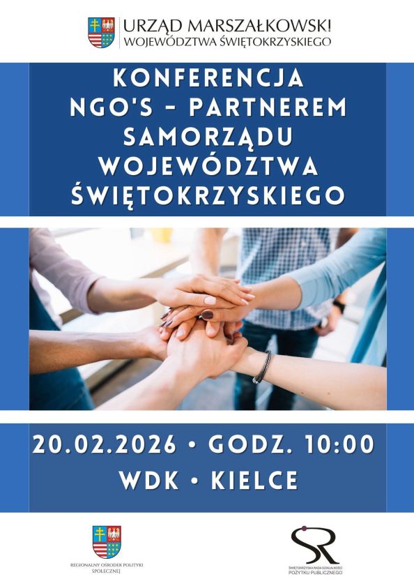 NGO partnerem samorządu. Konferencja w Kielcach o współpracy i finansowaniu działań społecznych