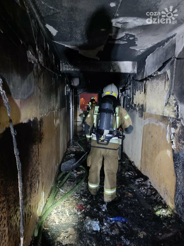 Kilkadziesiat osób w środku nocy musiało wyjść na ulicę