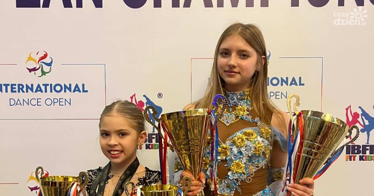 Lawina medali dla UKS Black White Ostrowiec na Mistrzostwach Europy IBFF Fit Kids