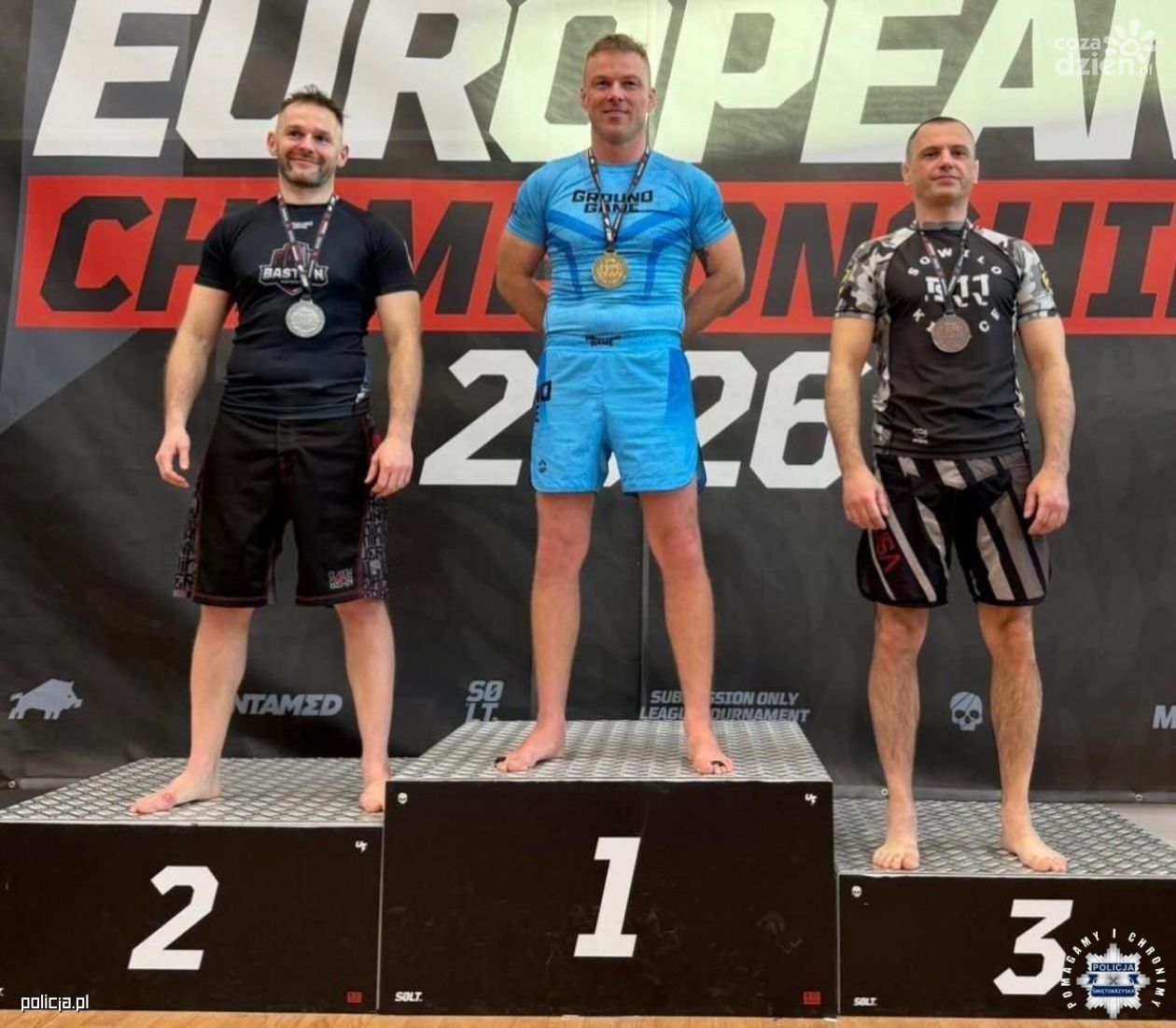 Kielecki policjant z medalem Mistrzostw Europy