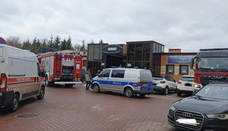 Alarm w CKZiU w Ostrowcu Św. Ewakuacja po wyczuciu gazu