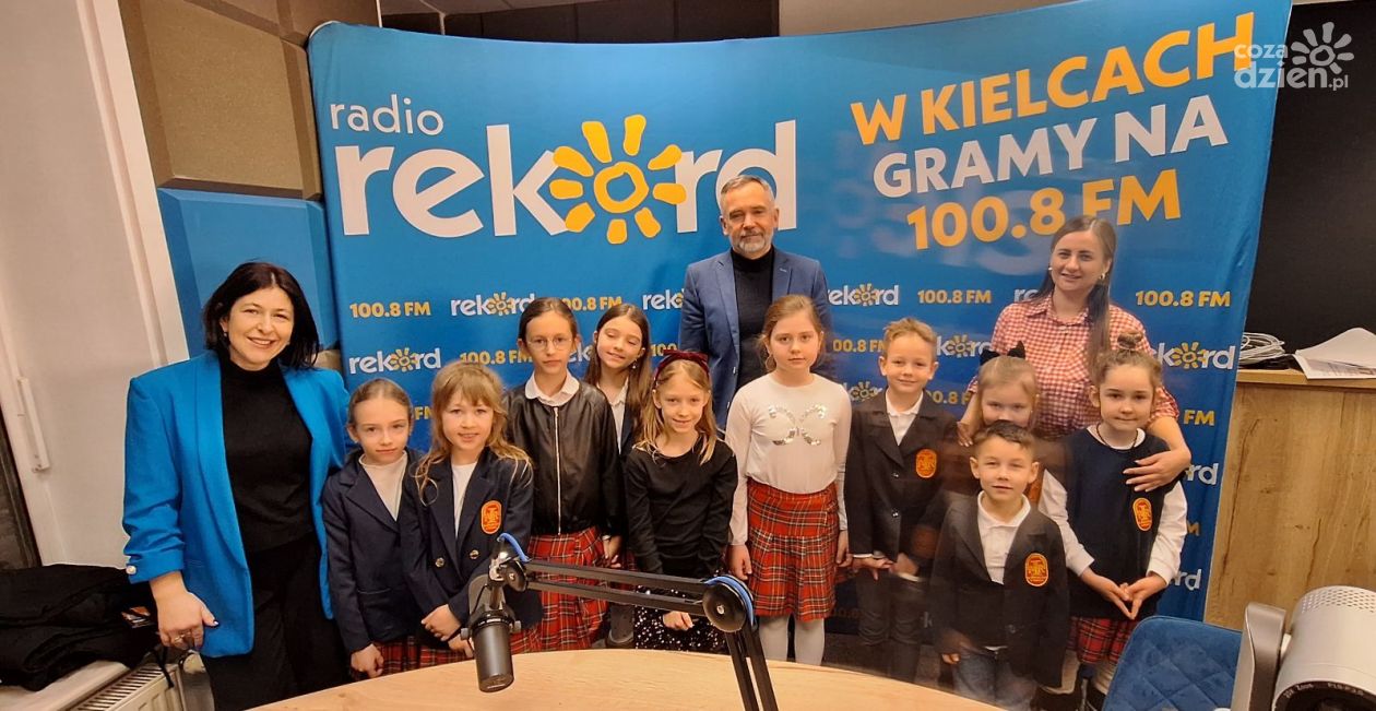 Uczniowie odwiedzili nasze studio i zaprosili na jubileuszowy festiwal