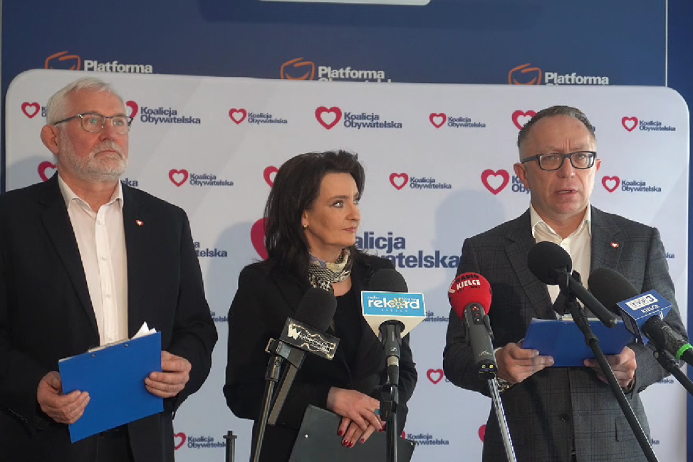 Ponad 300 mln zł na bezpieczeństwo, kolej i zdrowie. KO zapowiada nowe inwestycje w Świętokrzyskiem