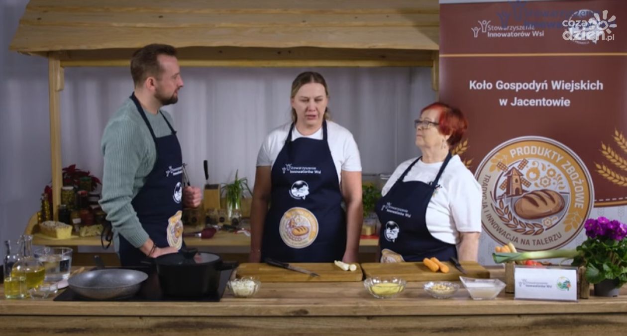 Koło Gospodyń Wiejskich w Jacentowie walczy w ogólnopolskim konkursie kulinarnym. Jako jedyni reprezentanci województwa świętokrzyskiego proszą o wsparcie i wyświetlenia konkursowego filmu na YouTube.