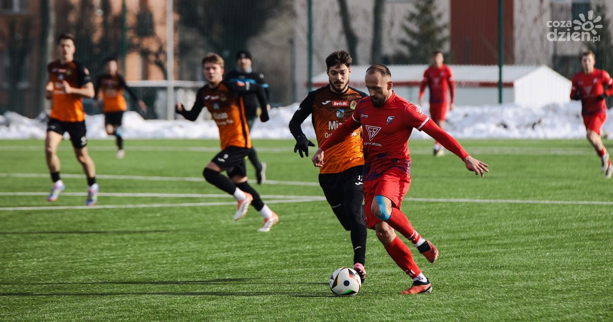 Piłkarze KSZO 1929 po ostatnim sparingu