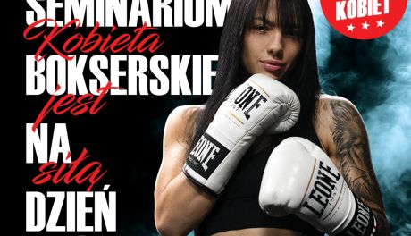 Seminarium bokserskie dla kobiet z Adrianną Jędrzejczyk już 8 marca w Kielcach