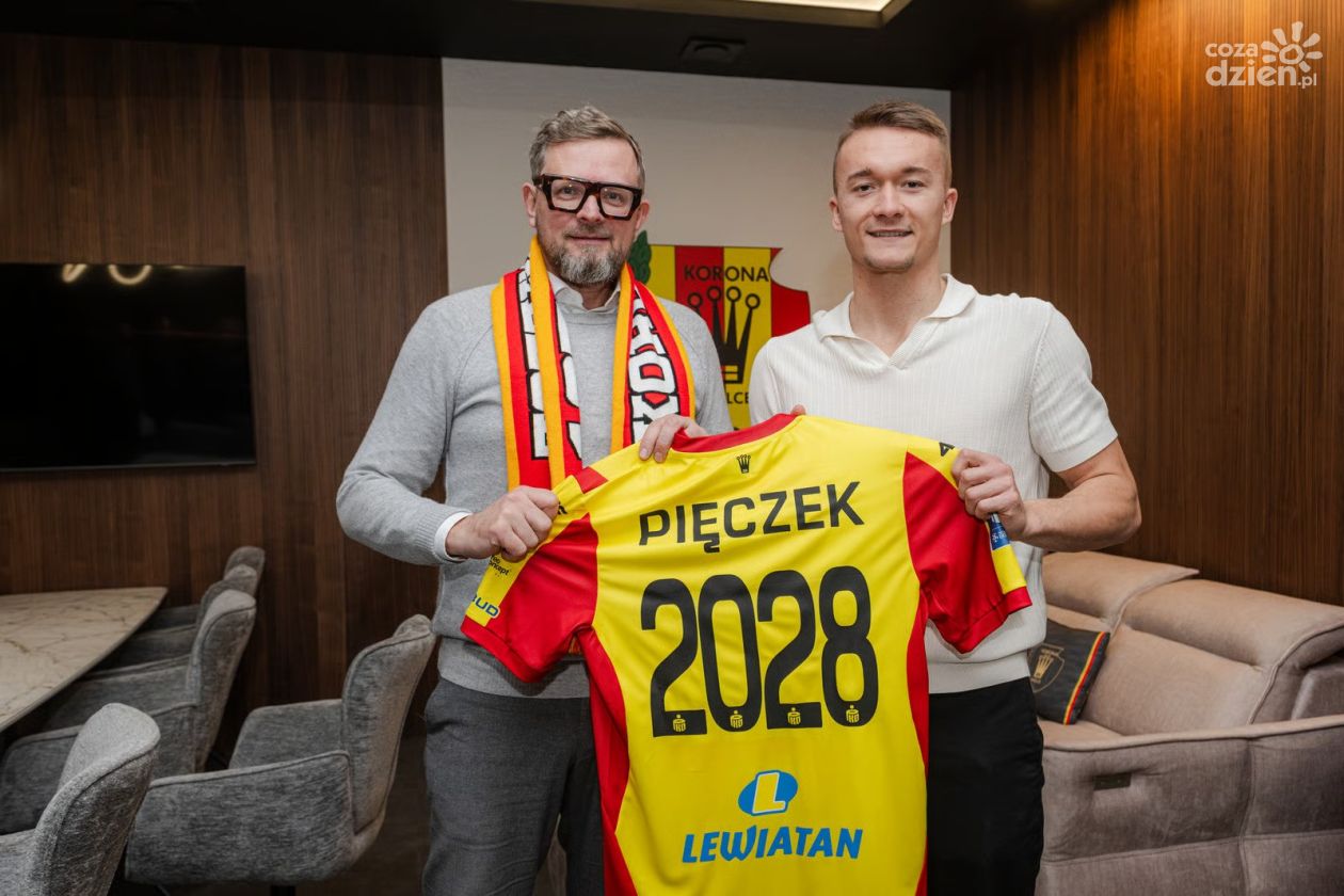 OFICJALNIE: Marcel Pięczek przedłużył kontrakt z Koroną Kielce