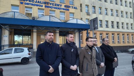 Dokąd zmierza ostrowiecki szpital i co z jego finansami? O to martwią się członkowie Konfederacji