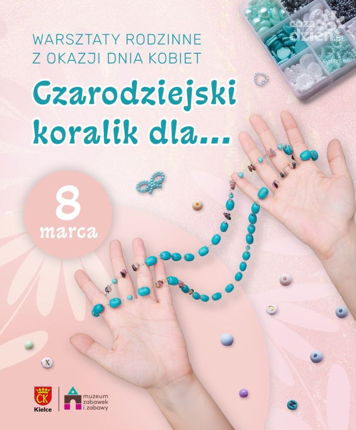 Koralikowa magia na Dzień Kobiet w Muzeum Zabawek i Zabawy w Kielcach