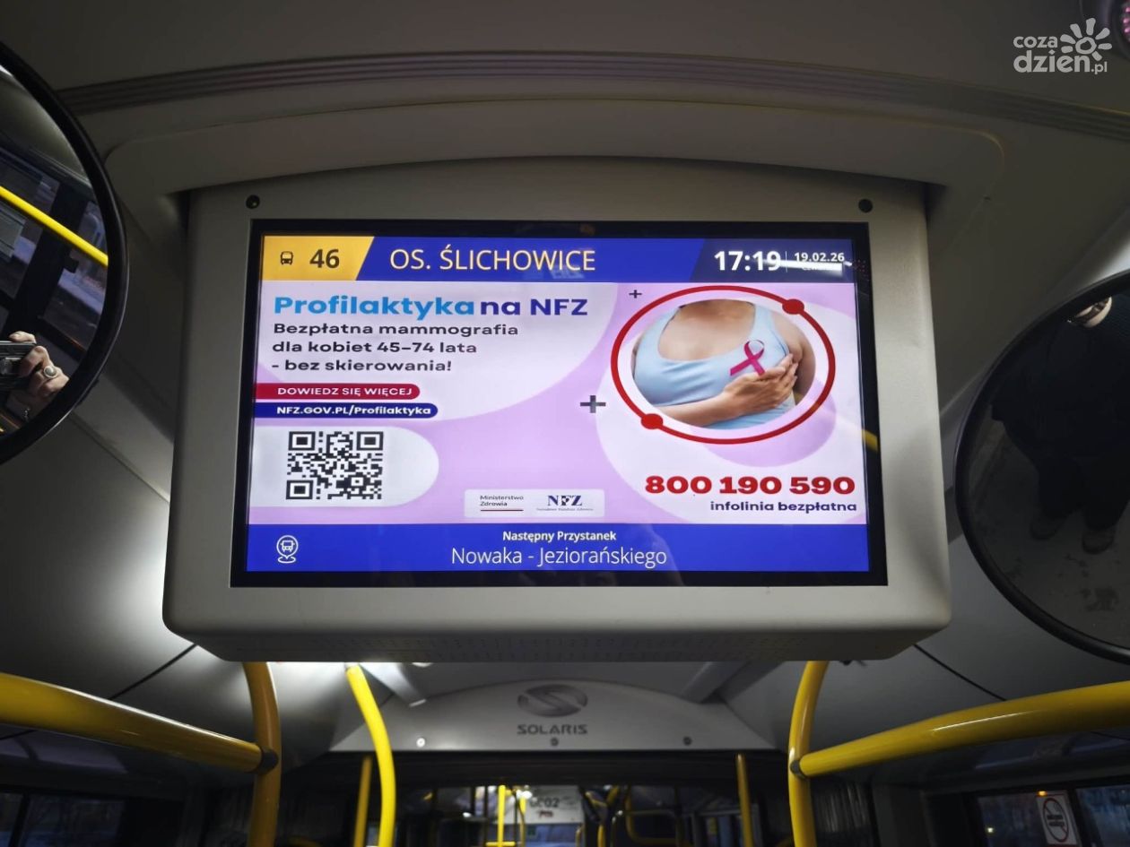 „Kurs do zdrowia”. Narodowy Fundusz Zdrowia i Urząd Miasta Kielce zachęcają do bezpłatnych badań