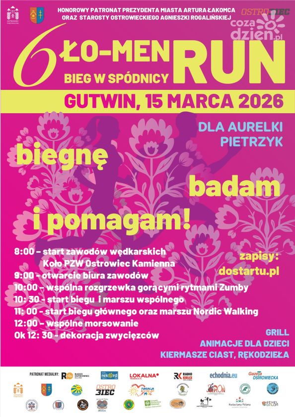 Ruszyły zapisy do szóstego biegu ŁO-MEN RUN