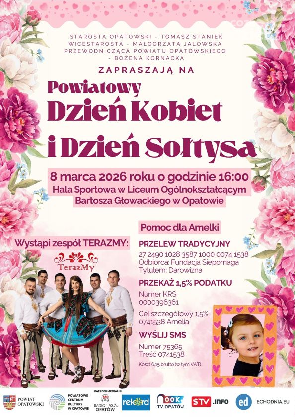 Kobiety i sołtysi będą świętować, wesprą też Amelkę