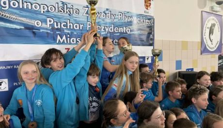 Orka MOSiR Kielce triumfuje w pływackim Pucharze Prezydenta Miasta