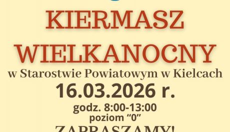 Kiermasz Wielkanocny w Starostwie Powiatowym w Kielcach