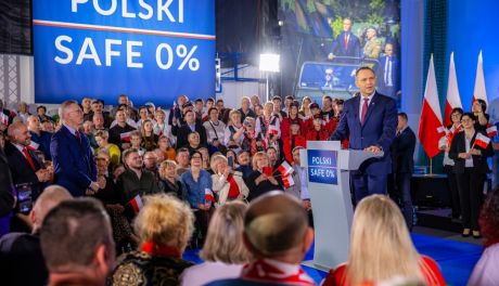 Prezydent RP Karol Nawrocki z wizytą w Chmielniku
