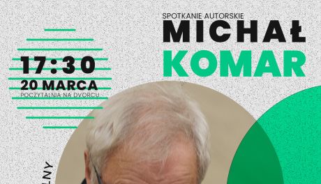 Spotkanie autorskie z Michałem Komarem w Kielcach