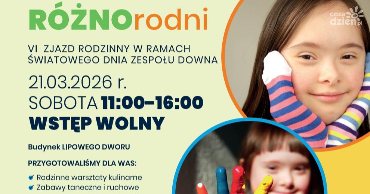 CUDownie RÓŻNOródni – rodzinne spotkanie z okazji Światowego Dnia Zespołu Downa