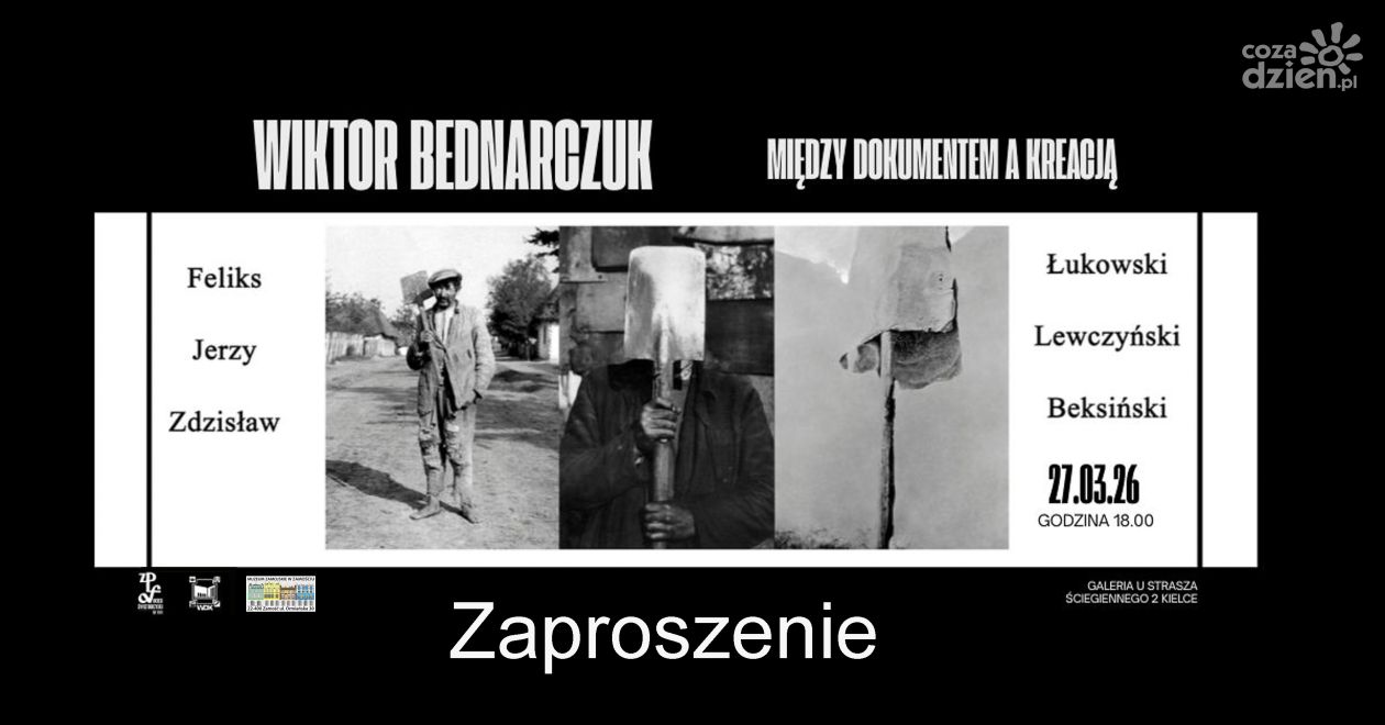 Wernisaż wystawy Wiktora Bednarczuka w Kielcach