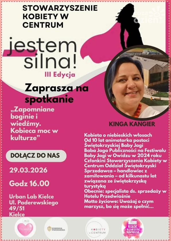 „Jestem silna!” – inspirujące spotkanie dla kobiet w Kielcach