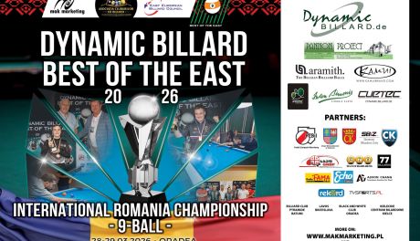 Kieleccy bilardziści powalczą o medale w Dynamic Billard Best of the East 2026