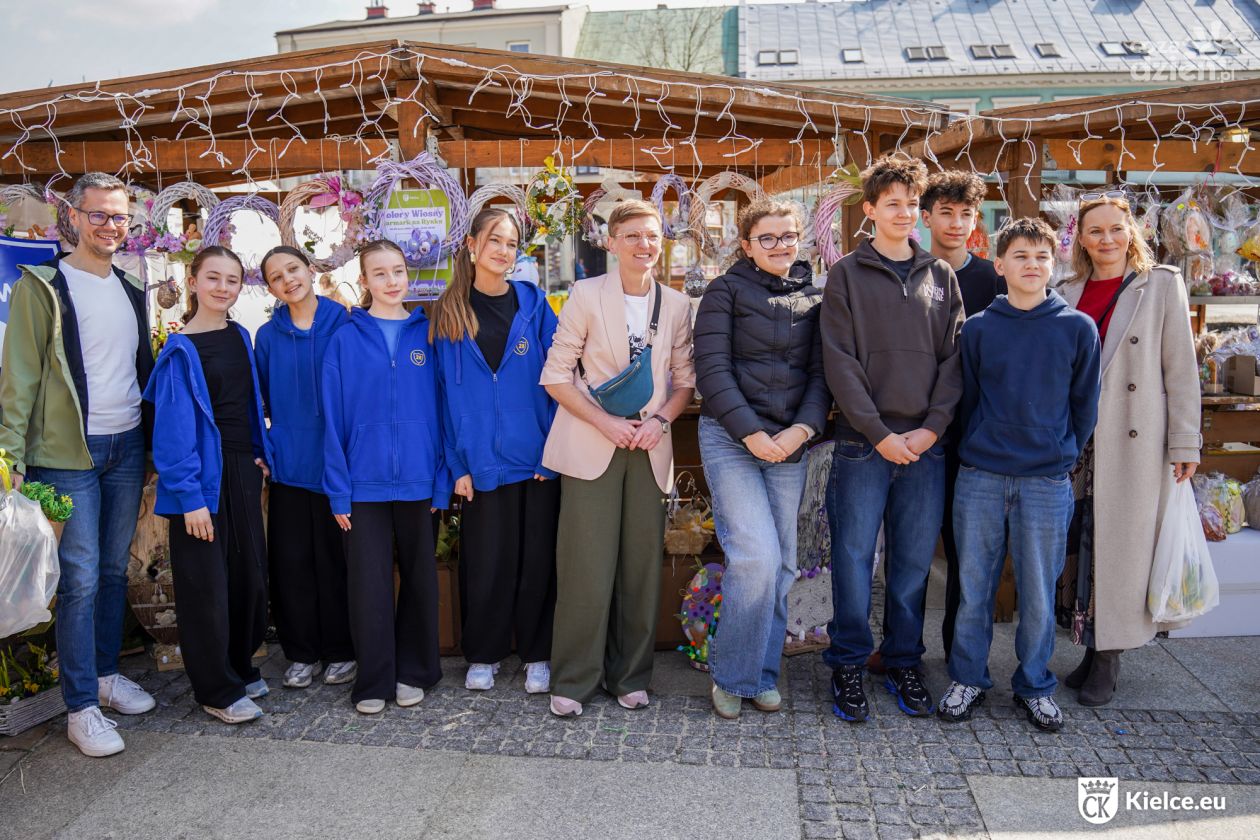 Kielce w „Kolorach Wiosny”. Rynek tętnił życiem przez cały weekend