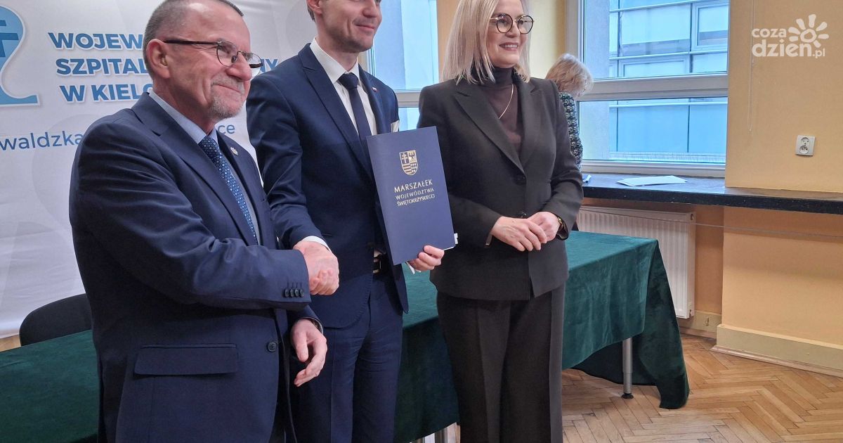 Wojewódzki Szpital Zespolony otrzyma prawie 1,8 mln zł na modernizację pomieszczeń i zakup sprzętu medycznego