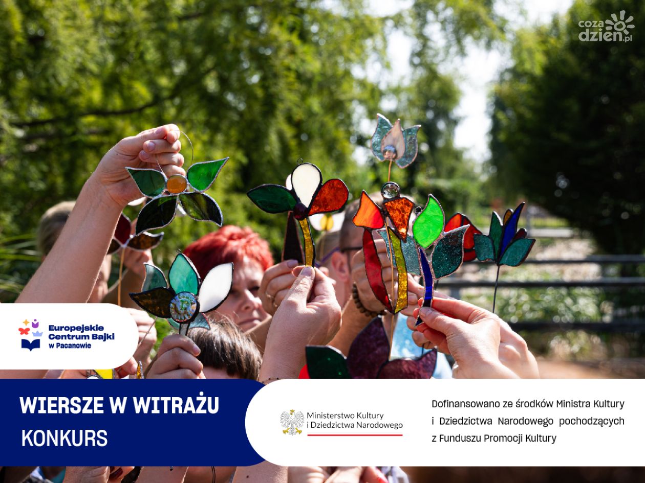 Europejskie Centrum Bajki w Pacanowie zaprasza dzieci do udziału w konkursie „Wiersze w witrażu”