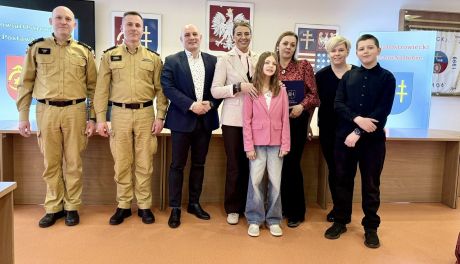 Młodzi bohaterowie uratowali życie dwóch osób