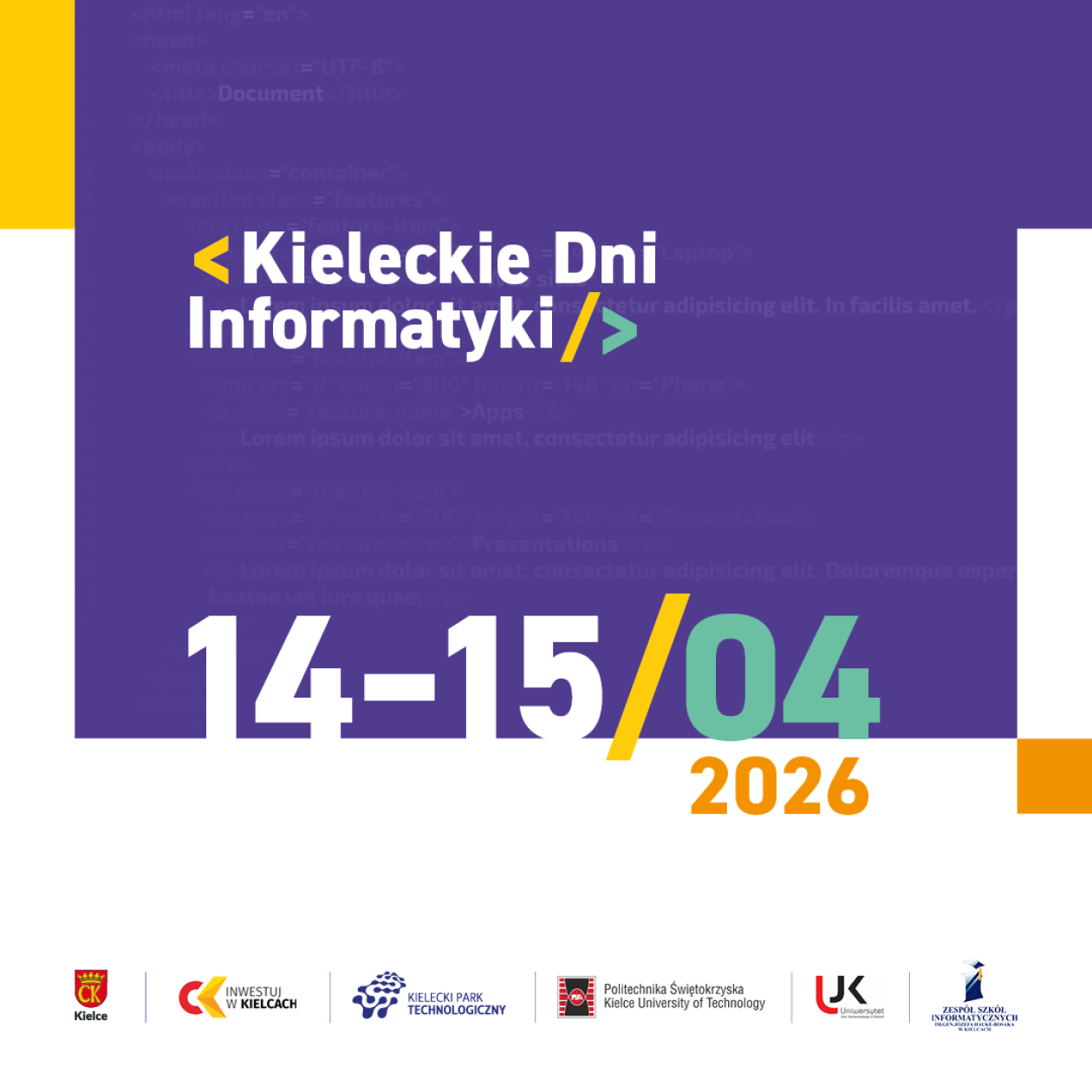 Kieleckie Dni Informatyki 2026: „Enter the AI Future” już 14 kwietnia w Kielcach