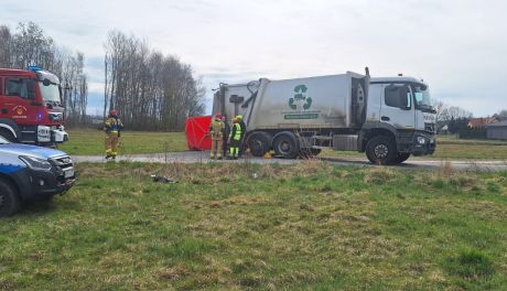 Tragedia w Lechowie. Śmieciarka potrąciła mężczyznę