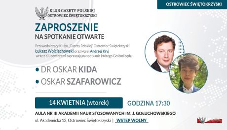 Klub Gazety Polskiej zaprasza na kolejne spotkanie