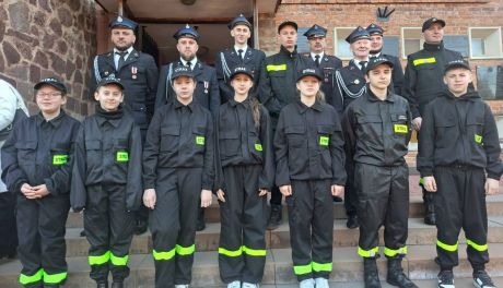 Nastoletni strażak-ochotnik ruszył na pomoc