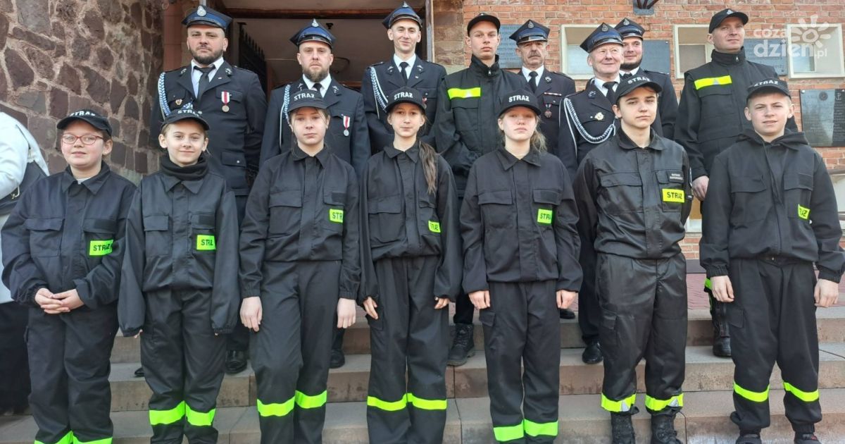 Nastoletni strażak-ochotnik ruszył na pomoc