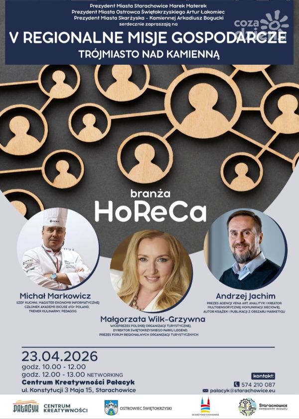 V Regionalne Misje Gospodarcze w Starachowicach – HoReCa w centrum uwagi