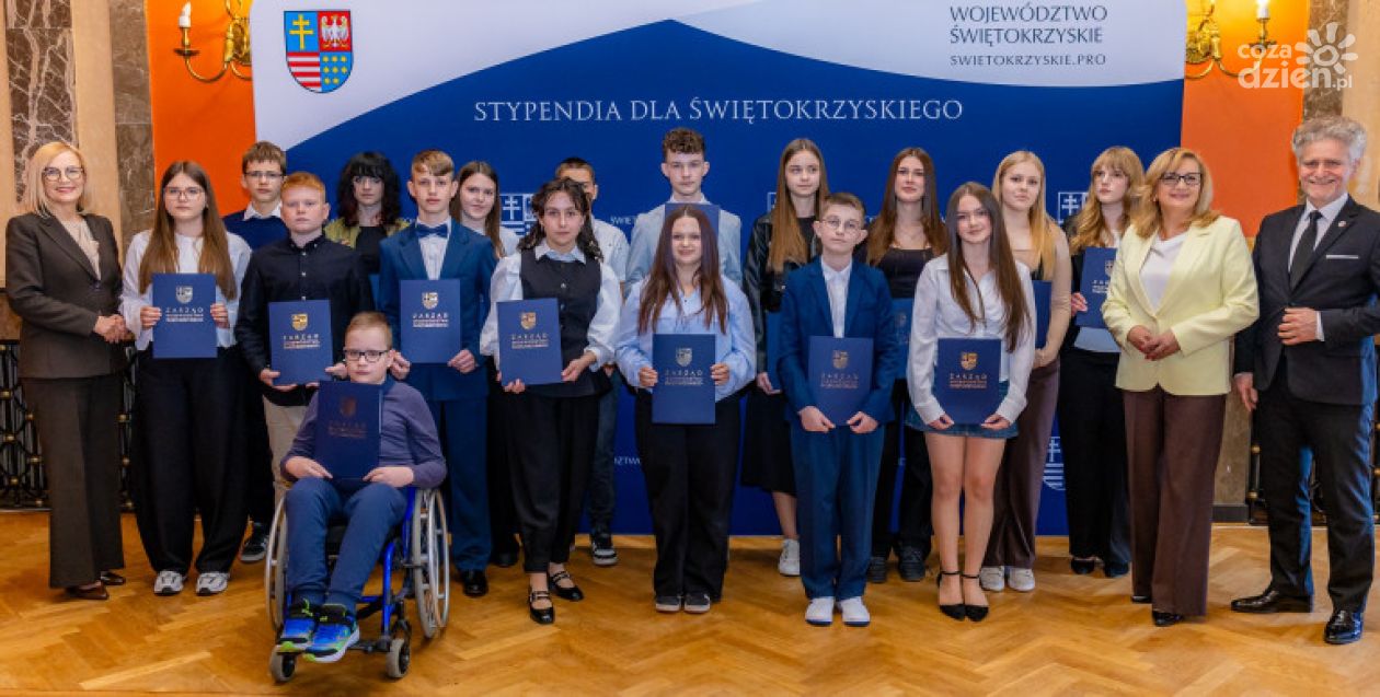 Najzdolniejsi uczniowie z województwa nagrodzeni stypendiami