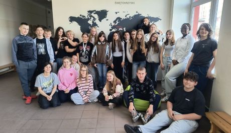 Native speakerka z Zimbabwe uczyła ostrowiecką młodzież jak nie bać się mówić po angielsku