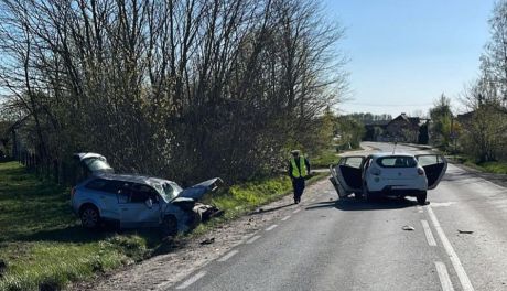 Wypadek w miejscowości Jedle (gm. Łopuszna) – sześć osób trafiło do szpitala
