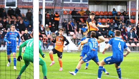 Do 90 minuty prowadzili - tylko jeden punkt piłkarzy KSZO 1929