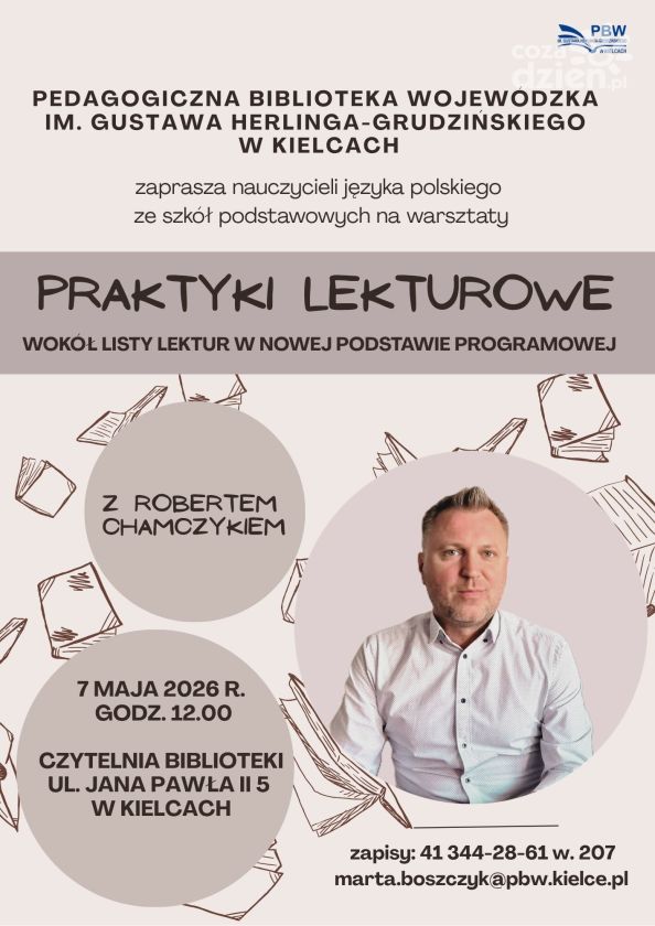Praktyki lekturowe w szkole – warsztaty dla nauczycieli polonistów w Kielcach