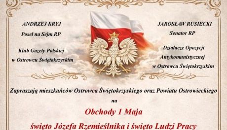 Obchody 1 maja w Ostrowcu Świętokrzyskim