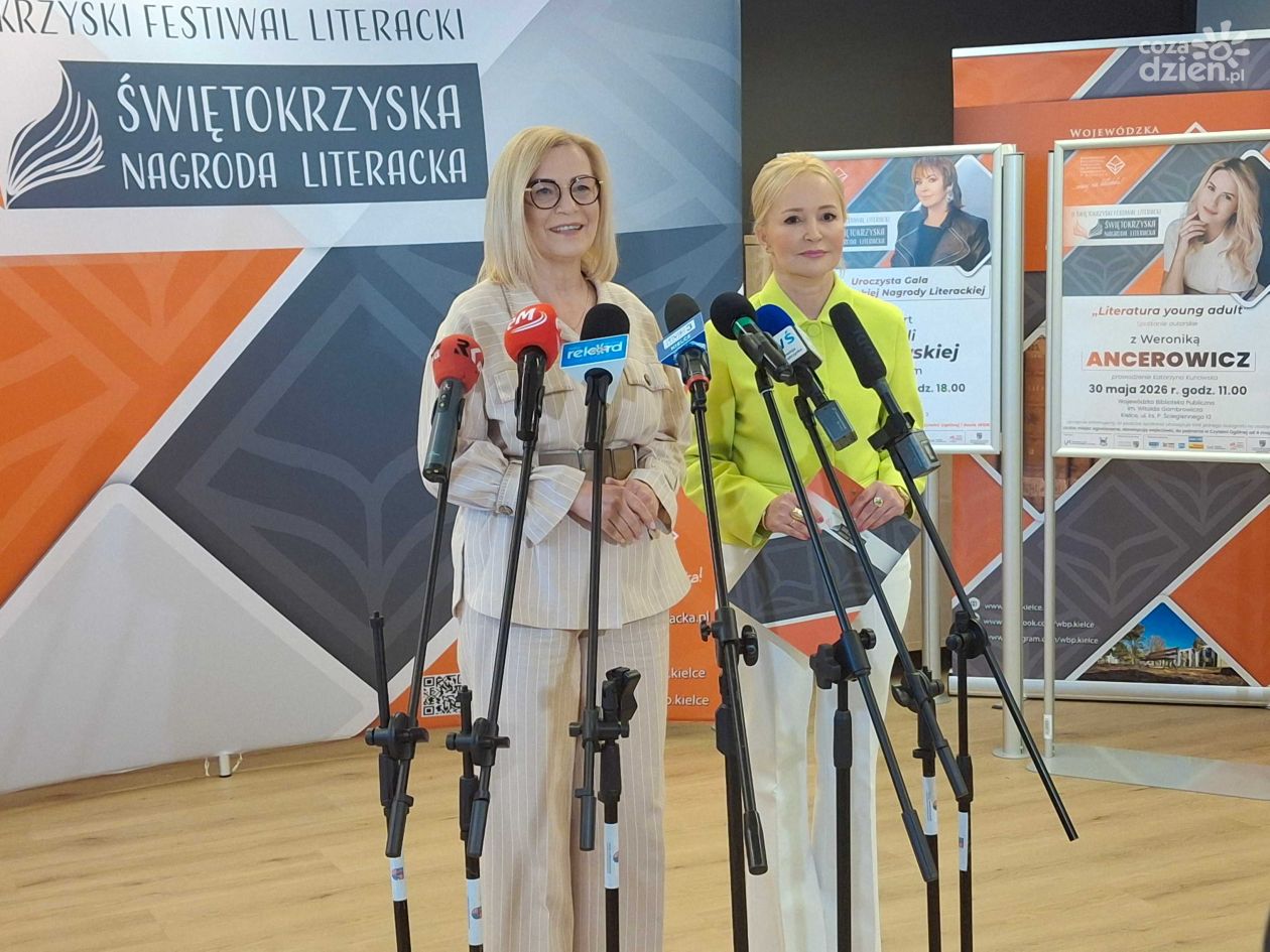 Świętokrzyski Festiwal Literacki wraca z bogatym programem i kolejną Nagrodą Literacką