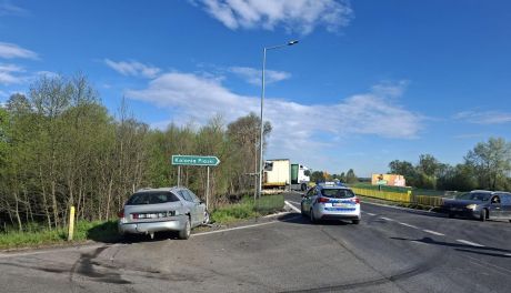 Krajowa 9 w Nietulisku Małym zablokowana