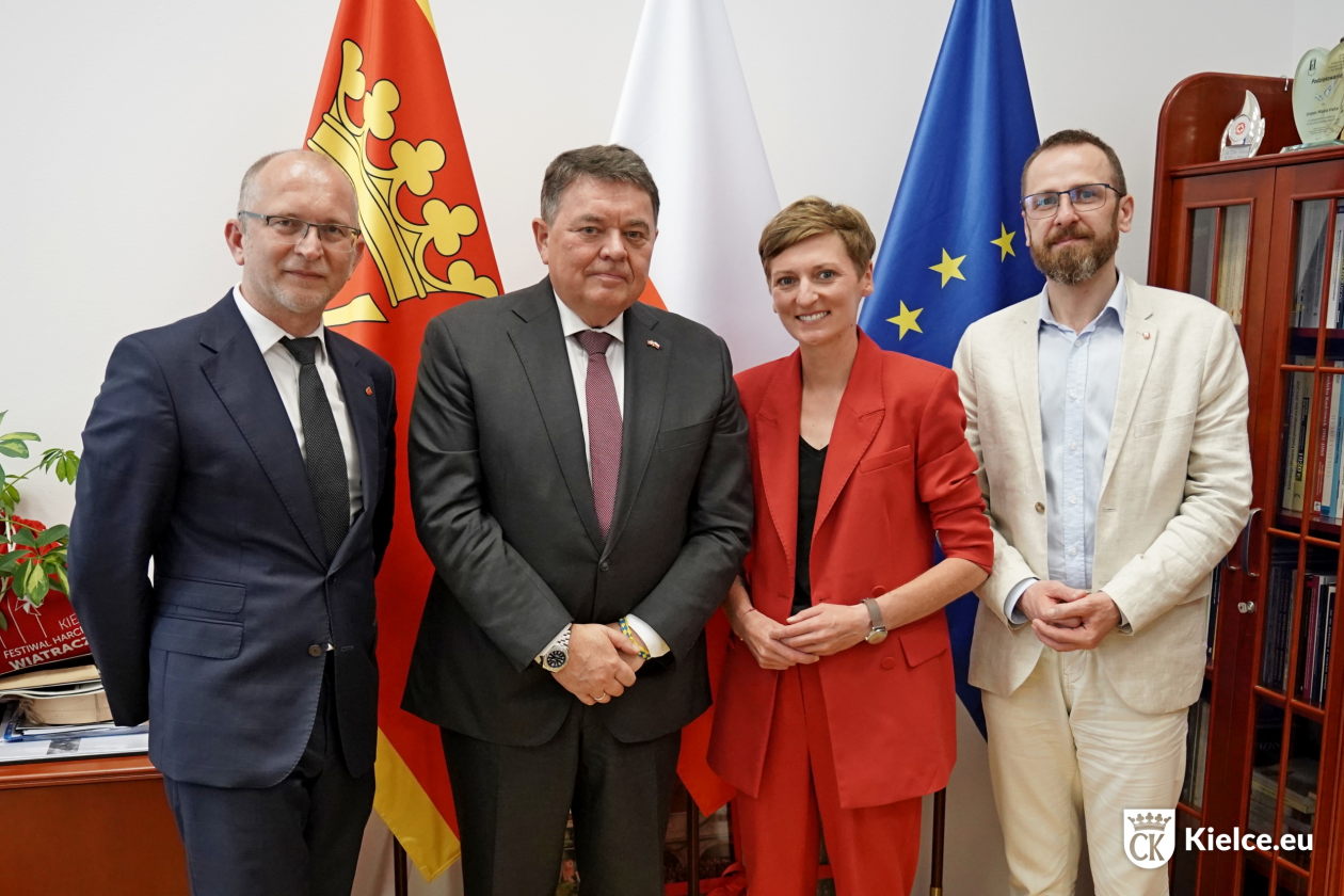 Dyplomaci z Norwegii w Kielcach