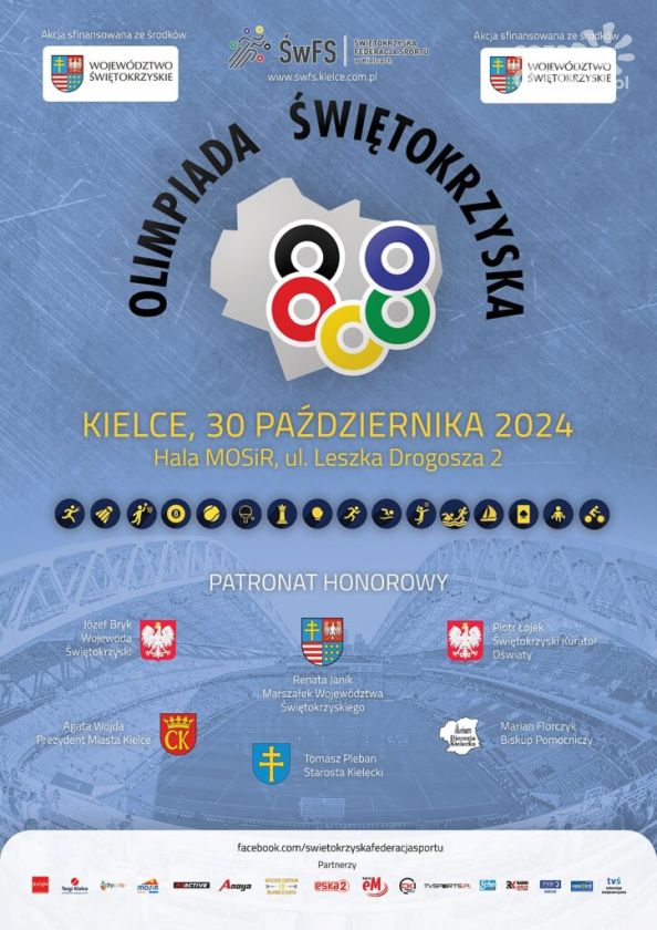 Rusza IV Olimpiada Świętokrzyska – Kielce 2024