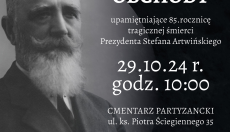 Miasto Kielce upamiętni 85. rocznicę śmierci Stefana Artwińskiego