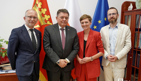 Dyplomaci z Norwegii w Kielcach