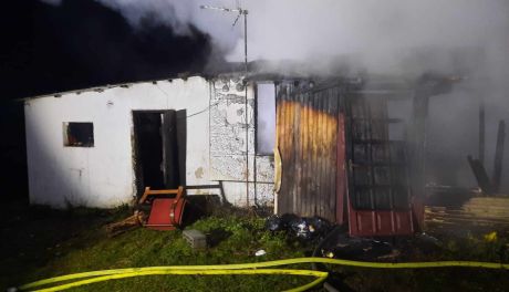 Tragiczny pożar w powiecie Koneckim. Jedna osoba nie żyje