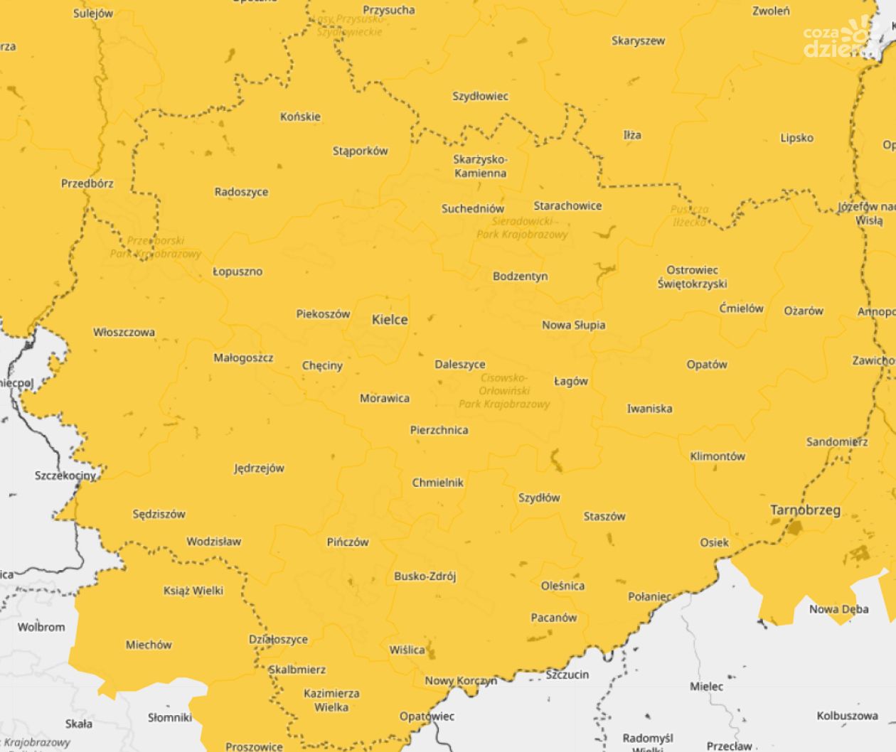 IMGW ostrzega: Marznące opady w regionie